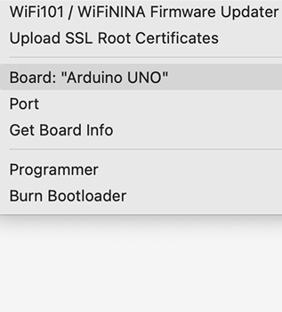Selected the Arduino Uno board and the correct port in Arduino IDE.